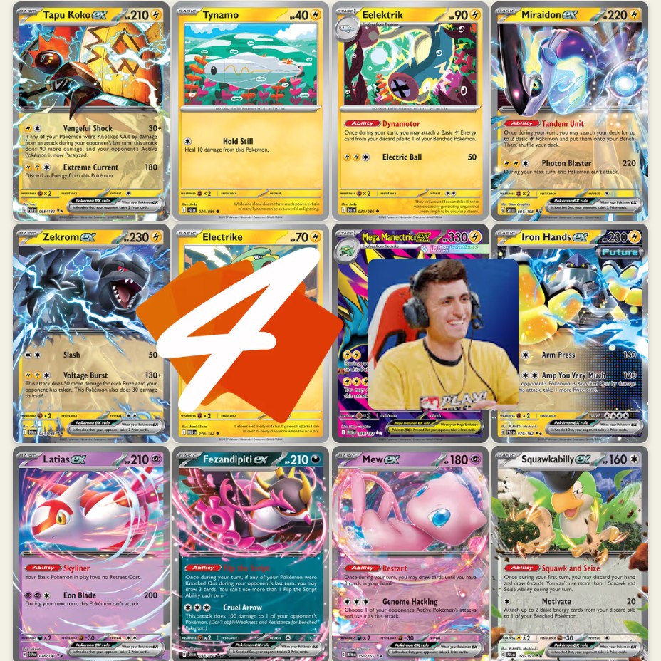 Miraidon ex IS BACK with Mega Manectric ex! (Deck Profile + Gameplay)